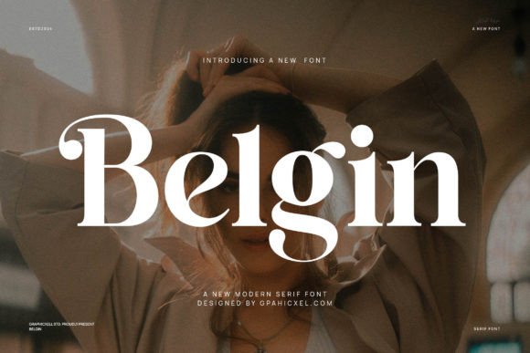 Belgin Ligature Typeface: A Modern Serif with Timeless Elegance