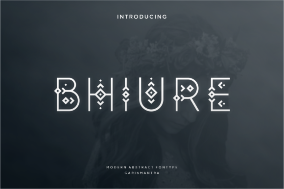 Bhiure: A Minimalist Display Font for Modern Branding