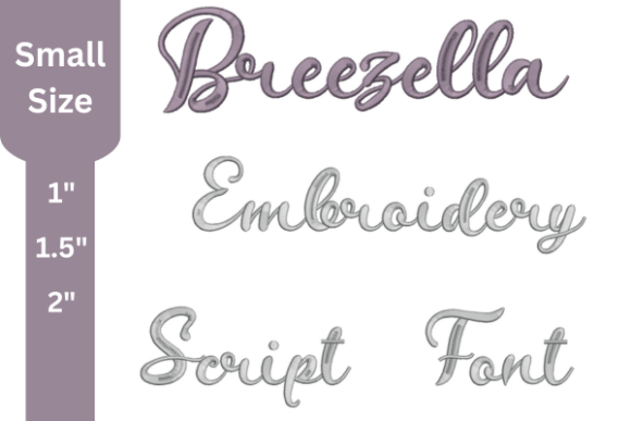 Breezella Script Embroidery Font: A Designer's Guide