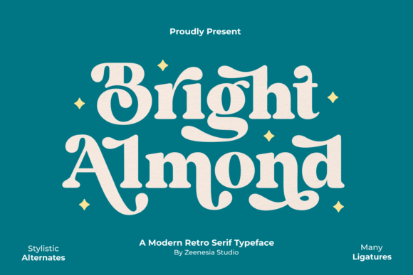 Bright Almond: The Typeface That Blends Modern Edge with Timeless Elegance