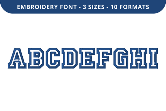 College Outline Font a to I: A Designer's Guide