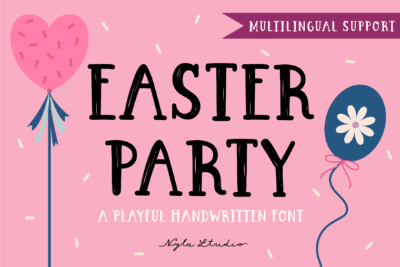 Easter Party: A Creative Font for Whimsical Designs