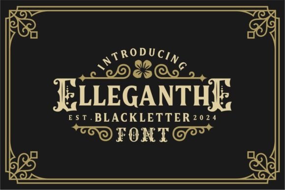 Elleganthe: A Modern Designer's Guide to Victorian Typography