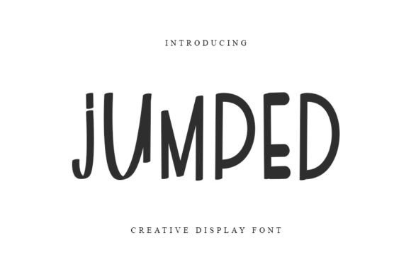 Jumped: A Handwritten Font with Real Creative Energy