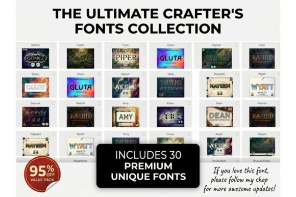 Unleash Your Creativity with the Ultimate Mega Font Bundle