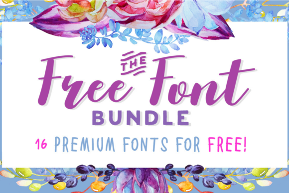 Unlock Creative Freedom: The Free Font Bundle